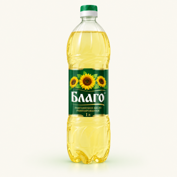 שמן חמניות מזוכך Blago, 1 ליטר