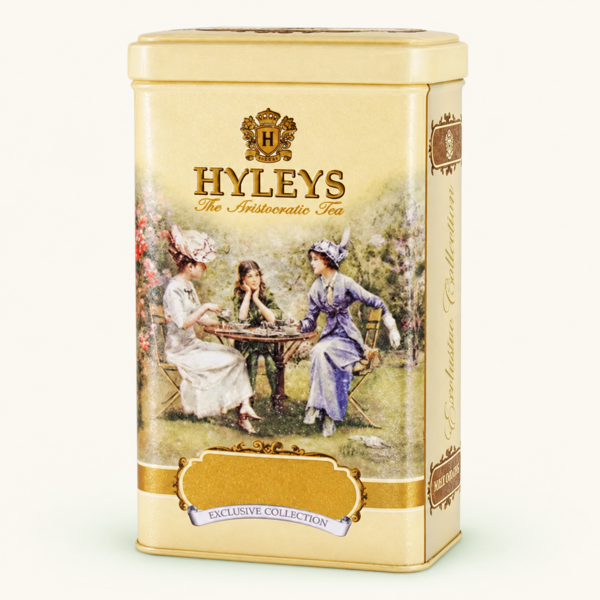 תה אולונג בטעם חלב Hyleys Milk Oolong, 100 גרם בקופסת פח