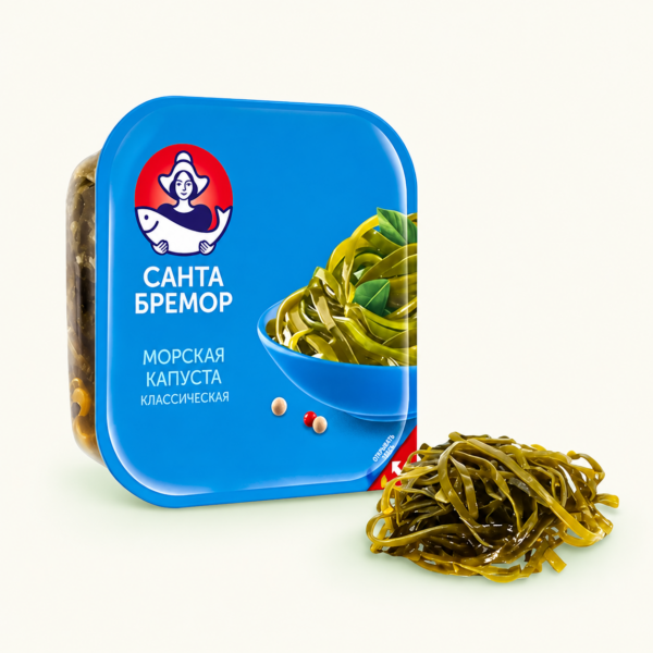 סלט אצות ים מוחמצות קלאסי Santa Bremor, ‏200 גרם