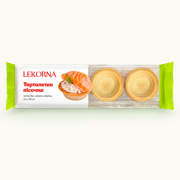 טארטלטים Lekorna Нежность, ‏138 גרם, 16 יחידות