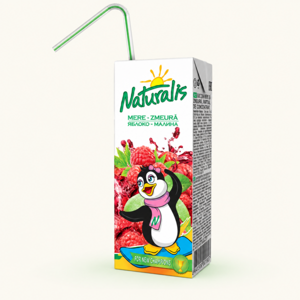 משקה תפוח ופטל Naturalis, ‏200 מ״ל