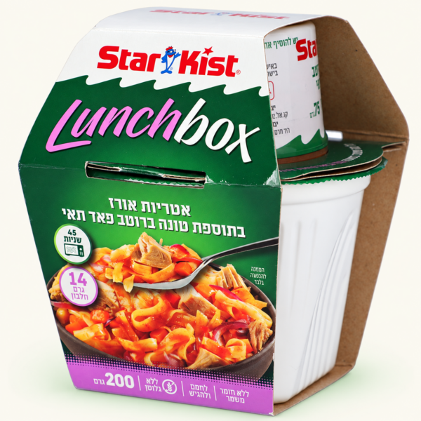 סטארקיסט לאנץ' בוקס אטריות אורז ברוטב פאד תאי, 200 גרם