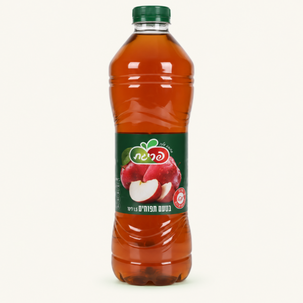 פריגת משקה קל בטעם תפוח, 1.5 ליטר