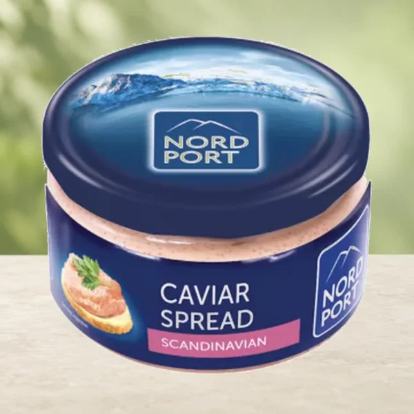סלט איקרה ורודה Nord Port, 180 גרם