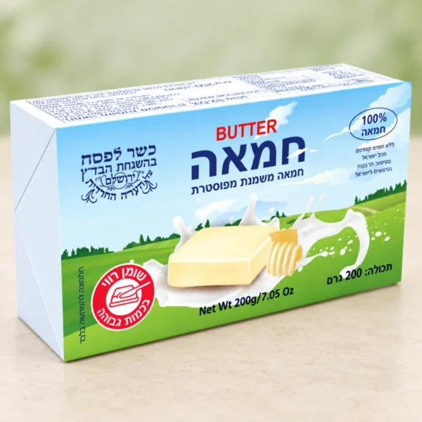 חמאה משמנת מפוסטרת ROSHEN 82.5%, 200 גרם
