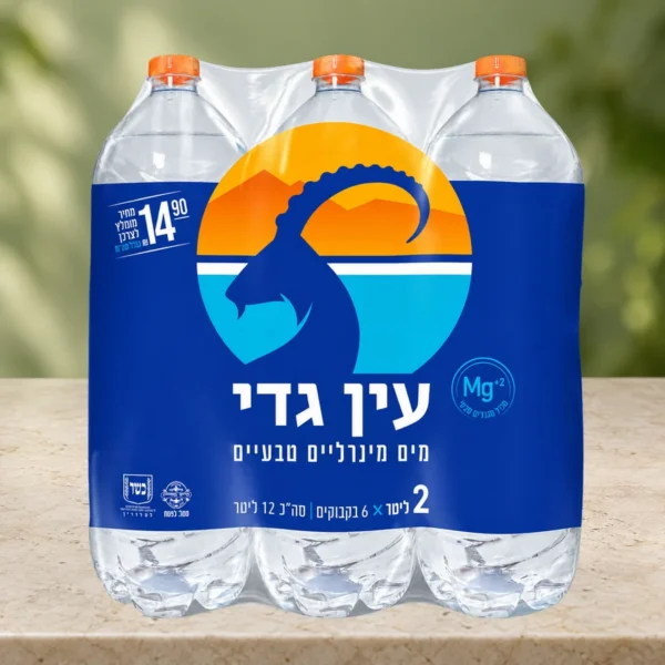 מים ענגדי 6*2ל'