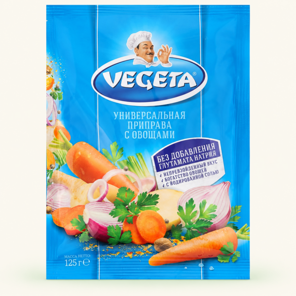 תערובת תיבול אוניברסלית Vegeta עם ירקות, ‏125 גרם