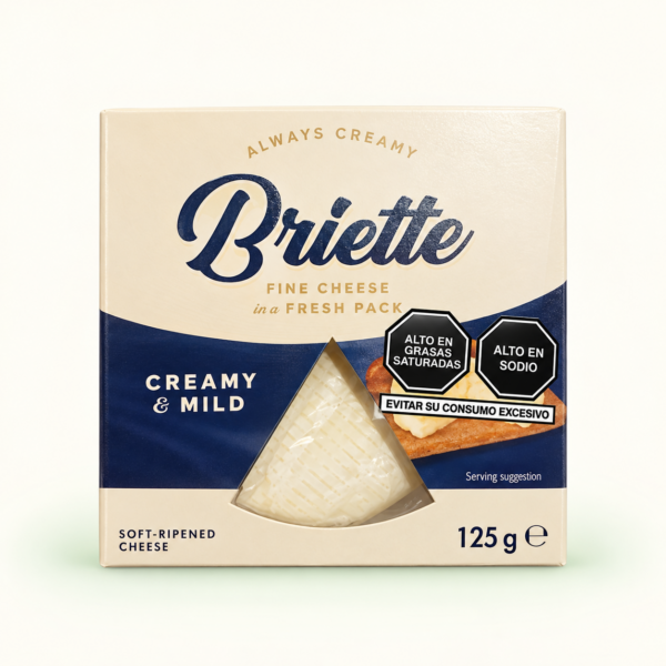 גבינת Briette Creamy & Mild, ‏125 גרם