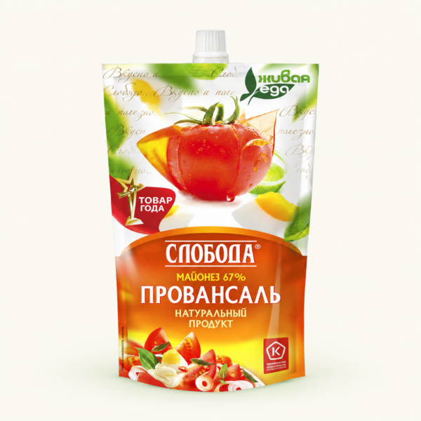מיונז Sloboda פרובנסל 67%, 400 מ״ל