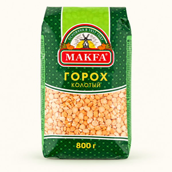 אפונה יבשה קלופה Makfa, ‏800 גרם