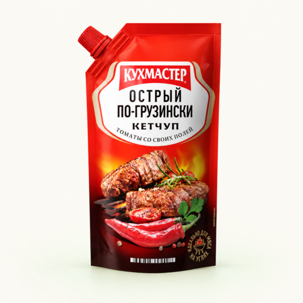 קטשופ חריף בסגנון גרוזיני Kukhmaster, ‏260 גרם