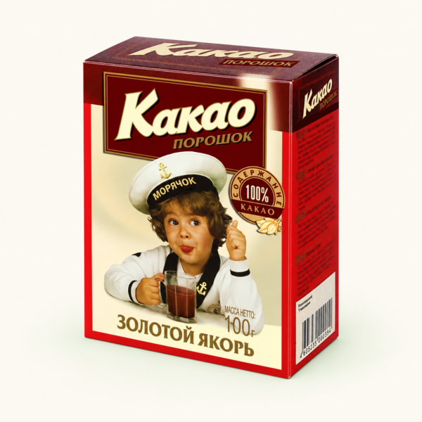 אבקת קקאו «Золотой якорь», ‏100 גרם