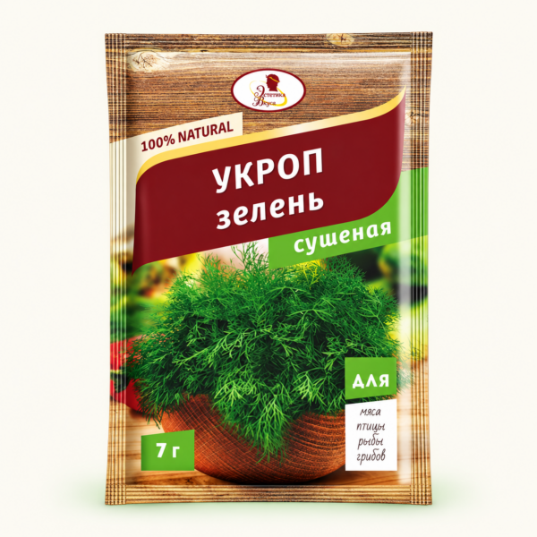 שמיר מיובש Estetika Vkus, ‏7 גרם
