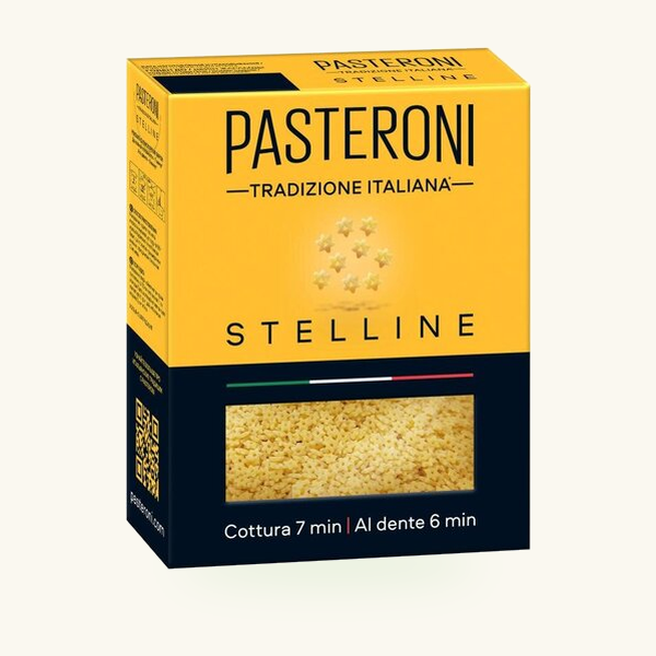 פסטה PASTERONI Stelline בצורת כוכבים, ‏400 גרם