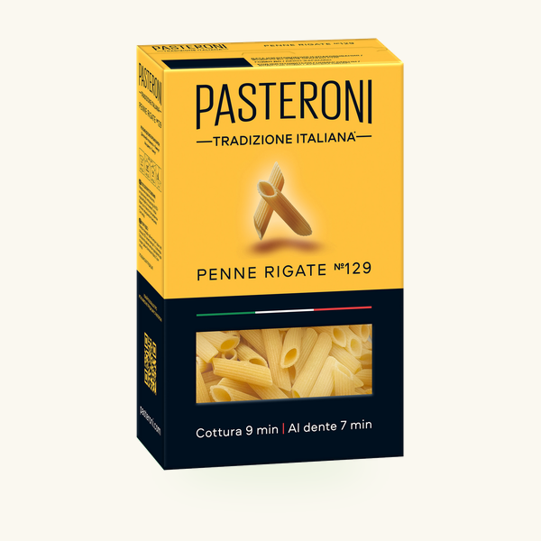 פסטה PASTERONI Penne Rigate №129, ‏400 גרם