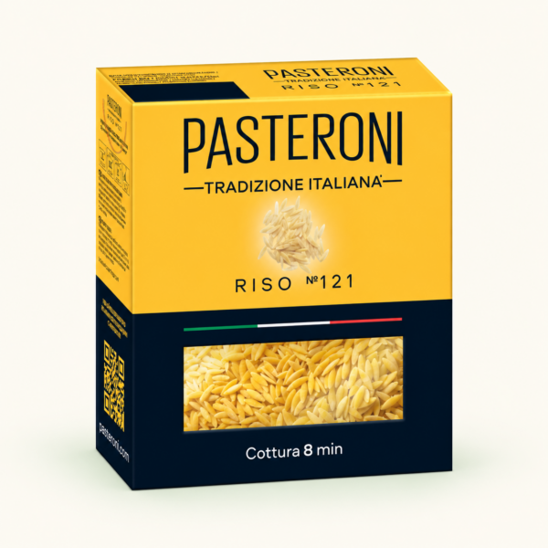 פסטה RISO Pasteroni מס׳ 121, ‏400 גרם