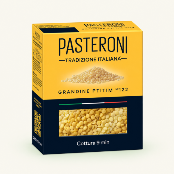 פסטה GRANDINE PTITIM Pasteroni מס׳ 122, ‏400 גרם