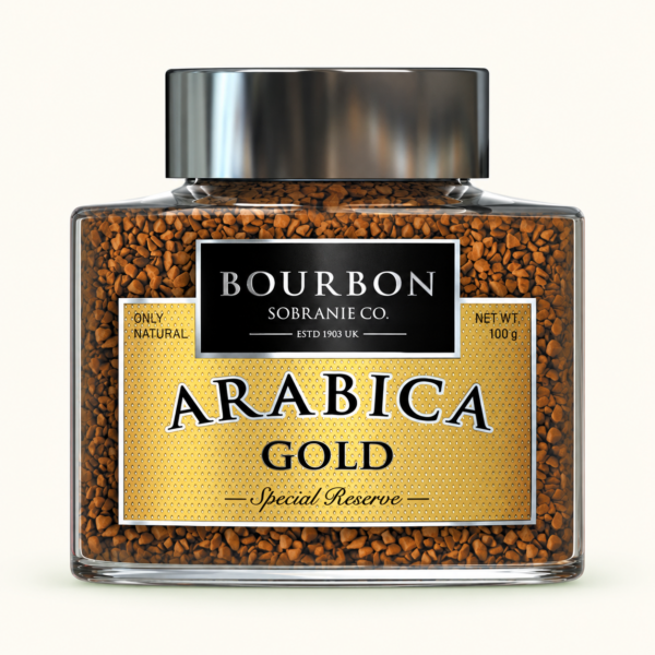 קפה נמס BOURBON ARABICA GOLD, ‏100 גרם