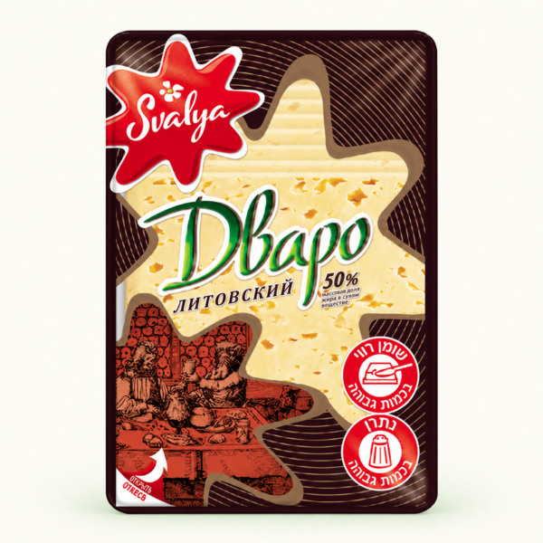 גבינת Dvaro של Svalya, ‏45%, ‏150 גרם