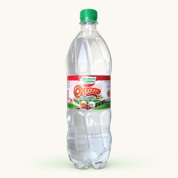 חומץ שולחני 9% «Рідний край», ‏1 ליטר