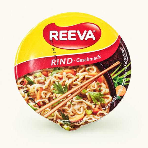 אטריות להכנה מהירה Reeva בטעם בקר, ‏75 גרם