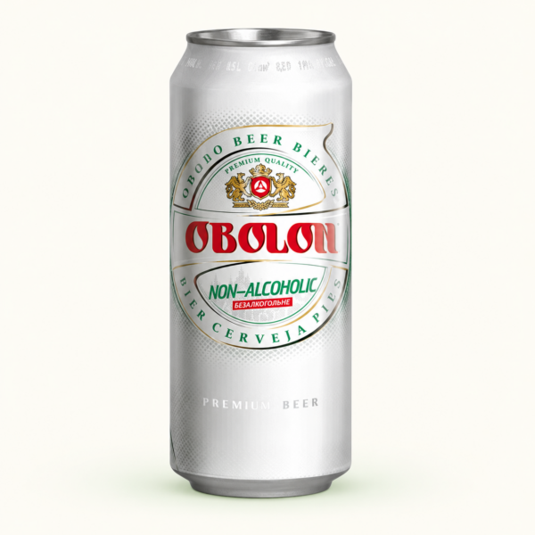 בירה ללא אלכוהול Obolon, פחית 500 מ״ל