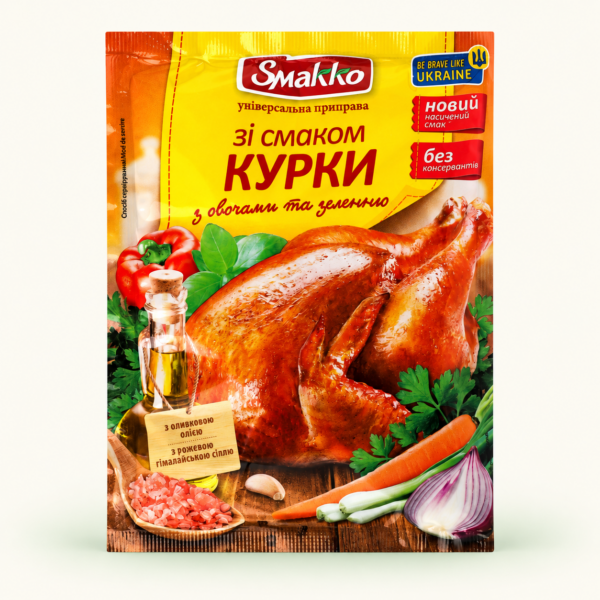 תערובת תיבול בטעם עוף Smakko, ‏80 גרם