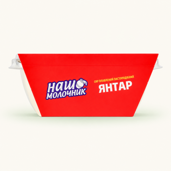 גבינה מותכת למריחה «Янтарь» Наш Молочник, ‏50%, ‏160 גרם