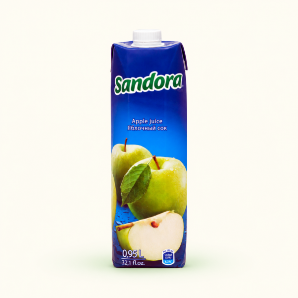 מיץ תפוחים 100% Sandora, ‏950 מ״ל