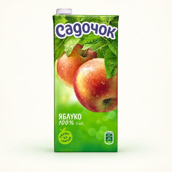 מיץ תפוחים 100% Sadochok, ‏950 מ״ל