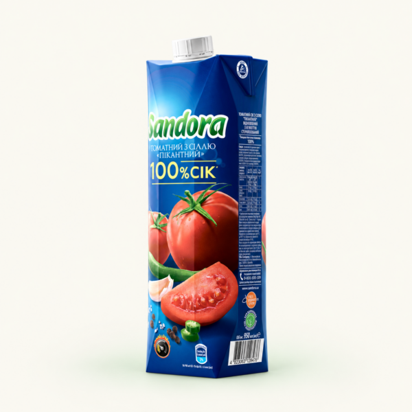 מיץ עגבניות פיקנטי Sandora, ‏950 מ״ל