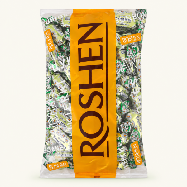 סוכריות Roshen Romashka במילוי קרם ברולה, ‏1 ק״ג