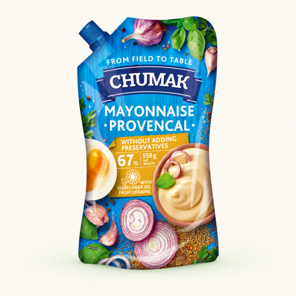 מיונז Chumak פרובנסל 67%, 500 גרם