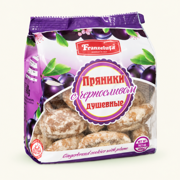 דובשניות עם שזיפים Franzeluța, ‏400 גרם