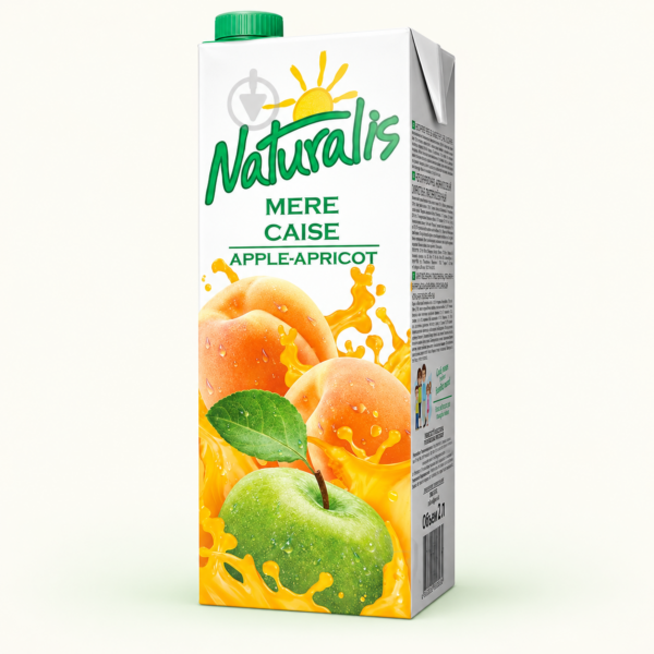 נקטר תפוח-משמש NATURALIS, ‏2 ליטר