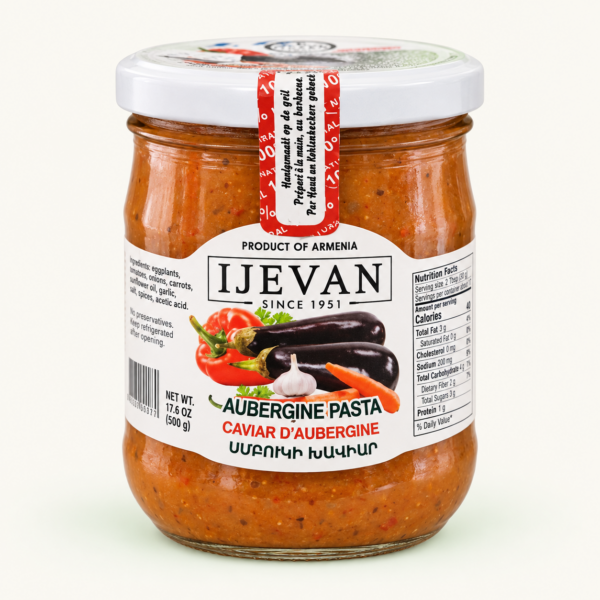 ממרח חצילים Ijevan, ‏500 גרם