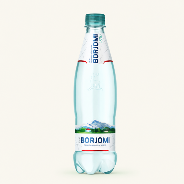 מים מינרליים Borjomi, בקבוק 500 מ״ל