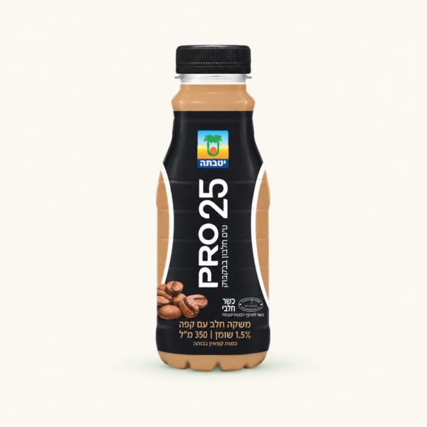 משקה חלבון יטבתה PRO בטעם קפה, ‏350 מ״ל