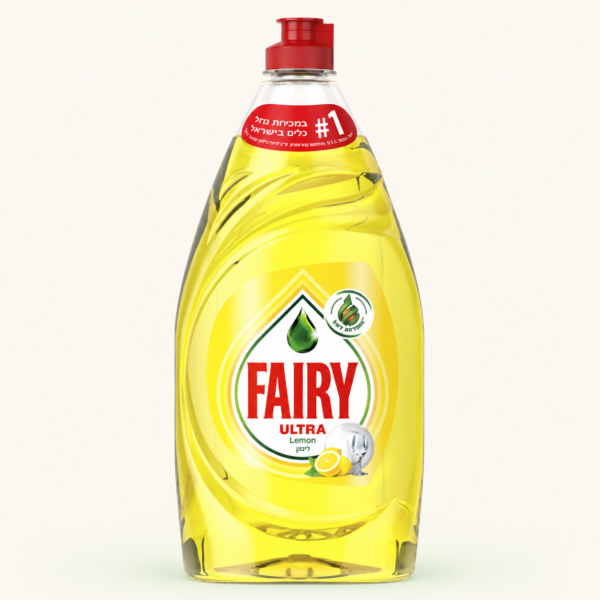 נוזל כלים Fairy Ultra Lemon, ‏900 מ״ל