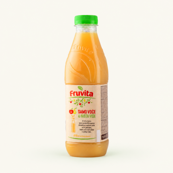 מיץ תפוחים ואגסים Fruvita, ‏800 מ״ל