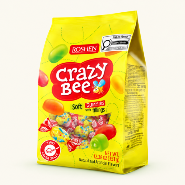 סוכריות ג׳לי Roshen Crazy Bee, ‏351 גרם