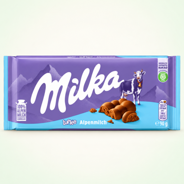 Milka Luflée chocolate 90 g
