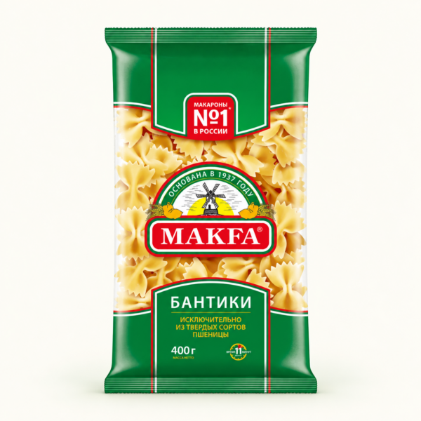 פסטה פרפרים MAKFA, ‏400 גרם