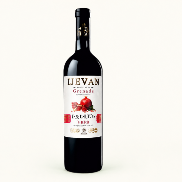 יין רימונים חצי מתוק Ijevan, ‏750 מ״ל