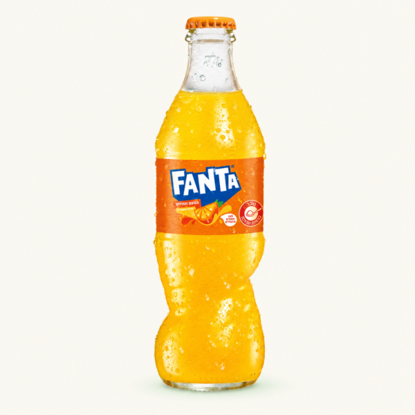 משקה מוגז בטעם תפוז FANTA, ‏350 מ״ל